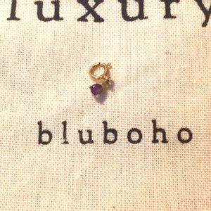 bluboho sprendipity February birthstone charm amethyst